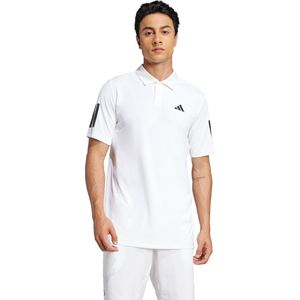 adidas Performance Club Tennis 3-Stripes Poloshirt - Heren - Wit