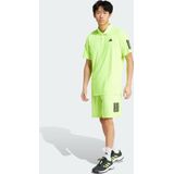 Adidas - Club 3 Stripes - Poloshirt - Wit - 100% Gerecycled Polyester