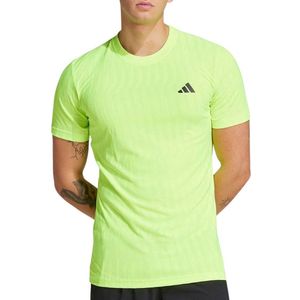 Adidas - Freelift Tee - Sporttop - Zwart - 100% Gerecycled Polyester