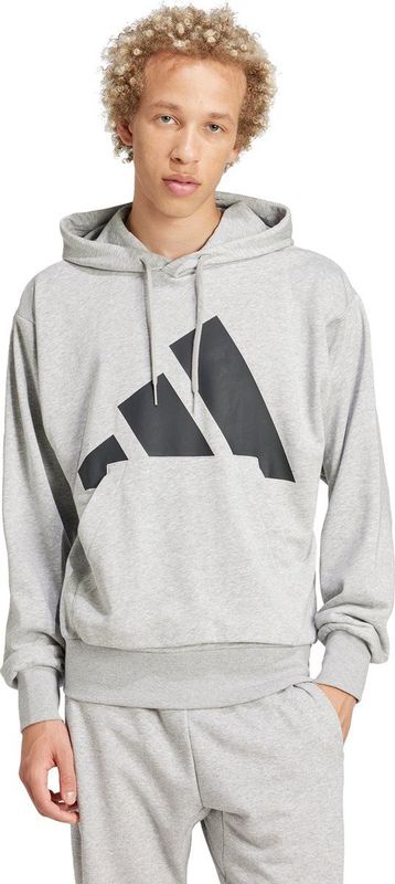 adidas - Essentials Big Logo - Hoodie - Grijs - French Terry