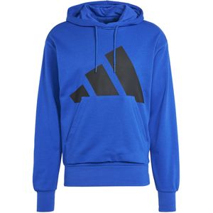 Adidas - Essentials Big Logo - Hoodie - Blauw