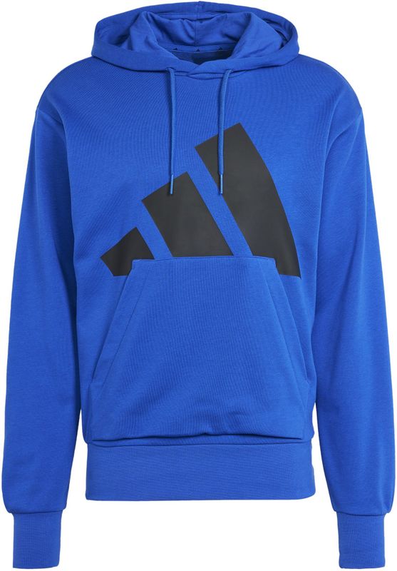 Adidas - Essentials Big Logo - Hoodie - Blauw