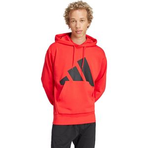 adidas Sportswear Essentials Big Logo French Terry Hoodie Heren Rood