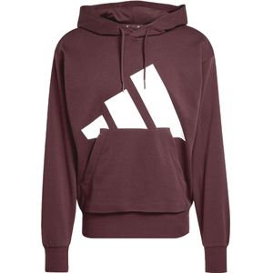 Adidas - Essentials Big Logo Hoodie - Zwart - French Terry - Gerecycled Materiaal
