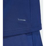 adidas - Performance Club 3-Stripes T-shirt - Dames - Blauw - Climacool