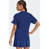 adidas - Performance Club 3-Stripes T-shirt - Dames - Blauw - Climacool