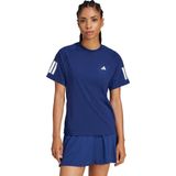 adidas - Performance Club 3-Stripes T-shirt - Dames - Blauw - Climacool