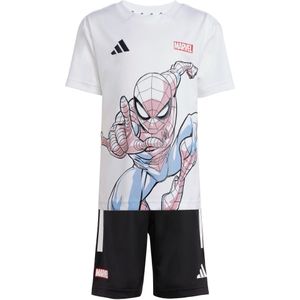 adidas Sportswear adidas x Marvel Spider-Man T-shirt Set Kids - Kinderen - Wit- 92