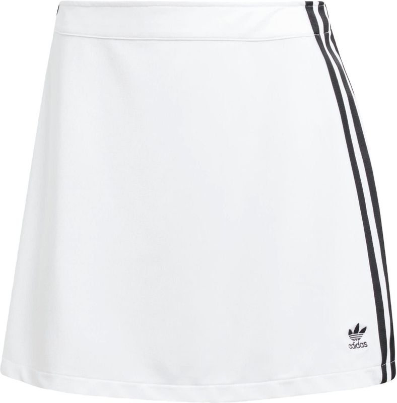 adidas - Adicolor Rok - A-lijn - Zwart - 95% Polyester - Normale Pasvorm
