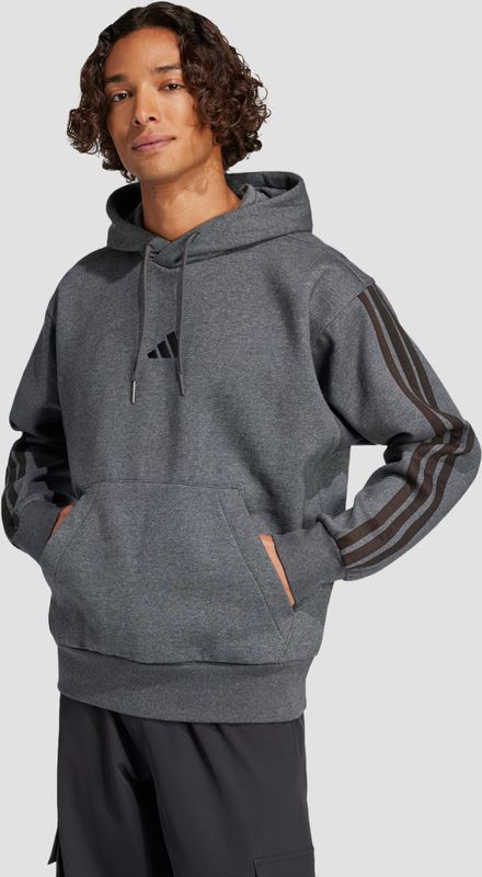 Hoodies - Dark Grey Heather / Black - Katoen / Polyester / Viscose