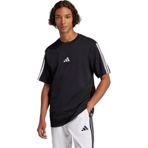 adidas Sportswear Essentials 3-Stripes Single Jersey T-shirt - Heren - Zwart