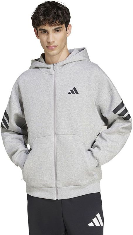 Adidas Future Icons 3 Stripes Sweatshirt Met Rits