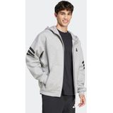 Sweatjack met capuchon en logo