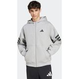 Sweatjack met capuchon en logo