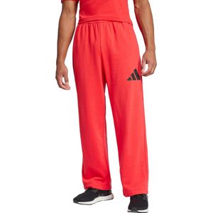 adidas - Sportbroek - Grijs - French Terry - Losse Pasvorm - Zijzakken