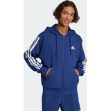 Essentials 3-Stripes French Terry Ritshoodie