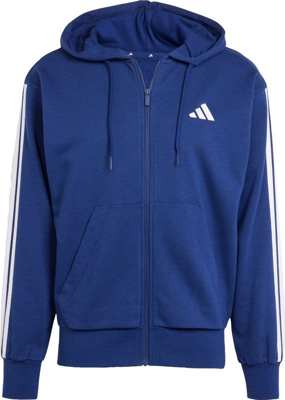 Essentials 3-Stripes French Terry Ritshoodie