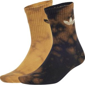 adidas Originals - Sportsokken - Oranje/Zwart - Set van 2