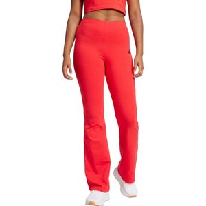 adidas Sportswear Essentials Small Logo Flared Legging - Dames - Rood