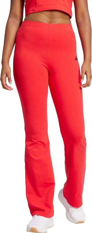 adidas Sportswear Essentials Small Logo Flared Legging - Dames - Rood