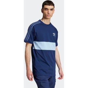 adidas Originals - Shirt - Marine - Lichtblauw - Wit