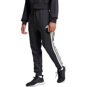 adidas Essential 3-Stripes French Terry Broek - Zwart- Heren, Zwart