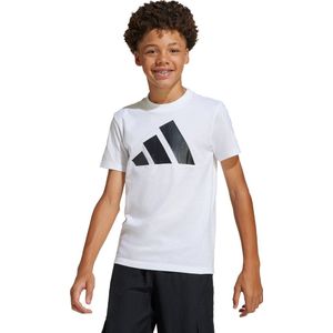 adidas - Junior T-shirt - Zwart - Katoen - 3 Bar Logo