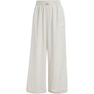 Adidas Essentials 3 Stripes Lifestyle Woven Parachute Broek Beige Vrouw