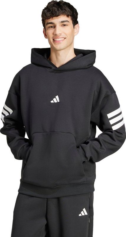 adidas - Future Icons 3-Stripes - Hoodie - Zwart