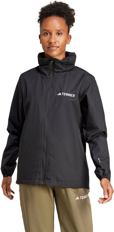 adidas - Regenjack - Zwart - 100% Polyester