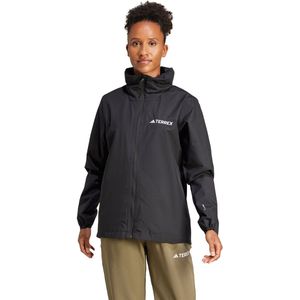 adidas - Regenjack - Zwart - 100% Polyester