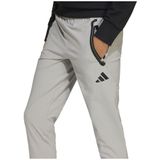 adidas - Tiro 25 Vis Tech Competition - Trainingsbroek - Grijs Zwart - Gerecycled Polyester