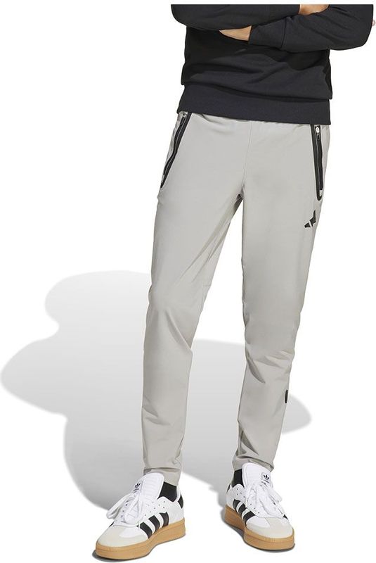 adidas - Tiro 25 Vis Tech Competition - Trainingsbroek - Grijs Zwart - Gerecycled Polyester