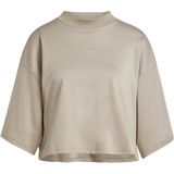 adidas - T-shirt - Groen - 100% Katoen - Losvallend Model