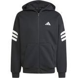 Adidas - Future Icons 3-Stripes Hoodie - Groen - Gerecycled PET - Regular Fit