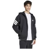 Adidas - Future Icons 3-Stripes Hoodie - Groen - Gerecycled PET - Regular Fit