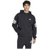 Adidas - Future Icons 3-Stripes Hoodie - Groen - Gerecycled PET - Regular Fit