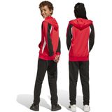 adidas - Trainingspak - Colourblock - Zwart/Rood - French Terry - Junioren