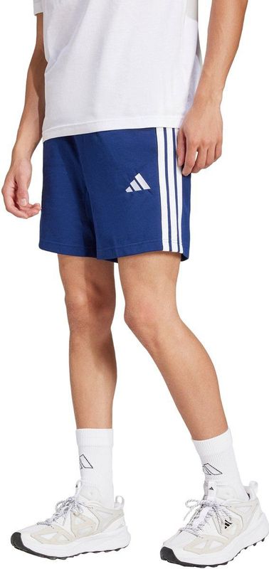 adidas - Essentials 3-Stripes - Korte Broeken - Blauw - 7-Inch