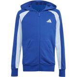 adidas - Trainingspak - Colourblock - Zwart/Rood - French Terry - Junioren