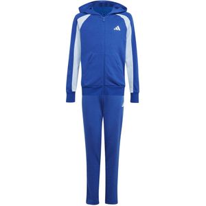 adidas - Trainingspak - Colourblock - Zwart/Rood - French Terry - Junioren