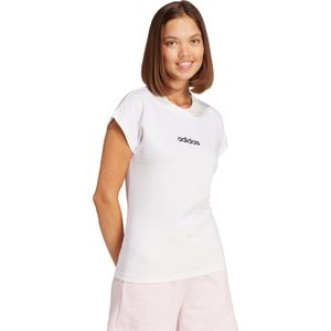 Adidas - Essentials T-Shirt - Dames - Zwart - 100% Katoen