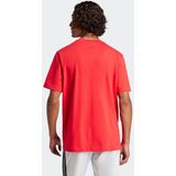 Sportshirt - Pure Ruby / Black - Korte Mouwen - Regular Fit