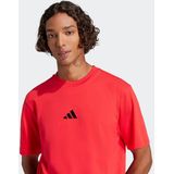 Sportshirt - Pure Ruby / Black - Korte Mouwen - Regular Fit