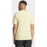 T-shirt met labelprint