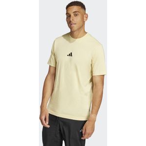 T-shirt met labelprint