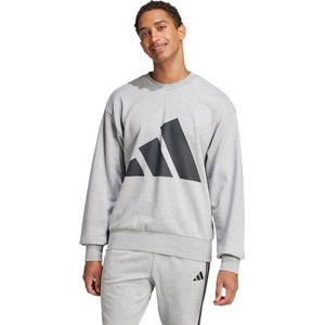 adidas - Essentials Big Logo - Sweatshirt - Zwart - French Terry