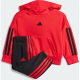 adidas - Essentials 3 Stripes - Joggers Set - Zwart