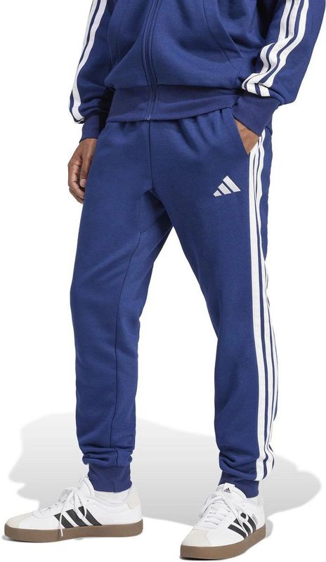 adidas - Essentials 3 Stripes - Fleece Joggers - Zwart