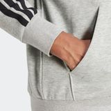 adidas - Essentials 3 Stripes - Fleece Sweatshirt - Met Rits
